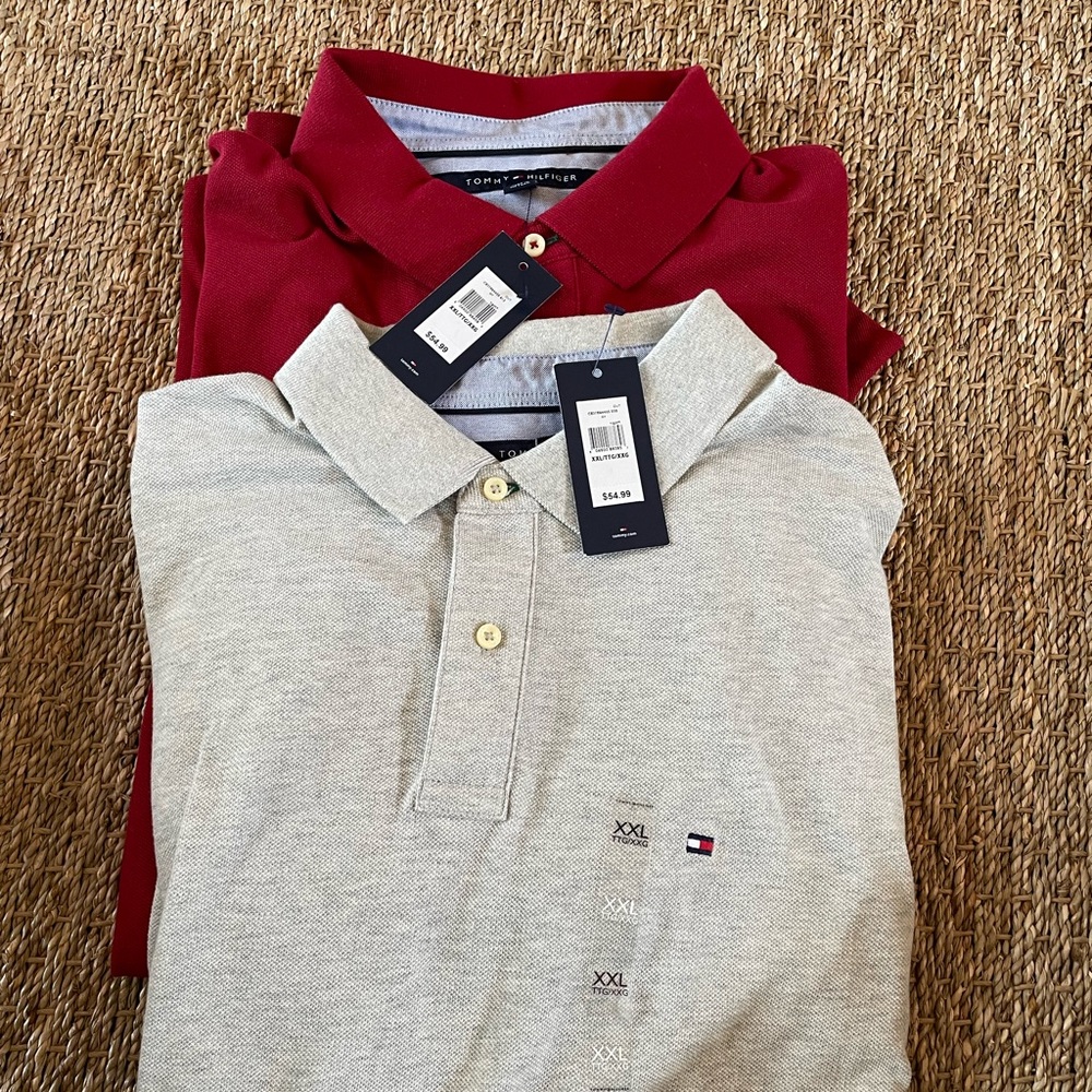 NWT long sleeve button polo